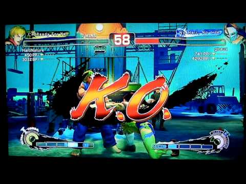 SSF4 AE 2012: HaitiNature (Ken) vs giraux (Vega)