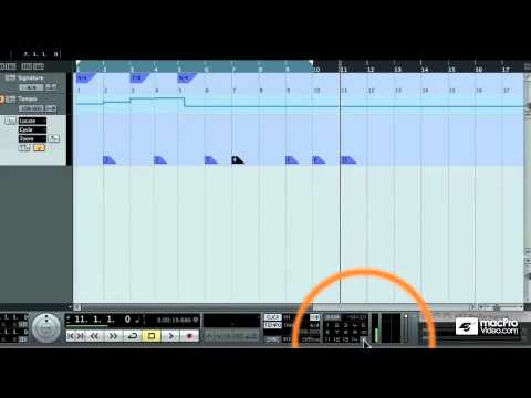 Cubase 6 103: Production Basics - 20 Project Markers and Marker Track