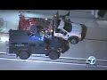 SoCal Chase Bearcat Slams Into Stolen Construction Truck K 9 Takes Down Suspect ABC7