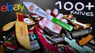 I Paid $400 for 100+ Knives on eBay!.. Was it Worth it
