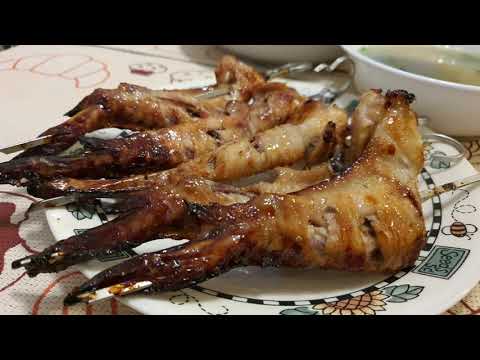 Malaysian street food | Honey glazed garlic grilled...