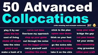 50 Advanced Collocations for Learning & Personal Development - Improve English Fluency