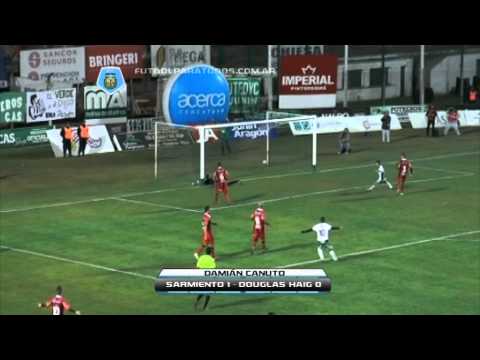 Sarmiento 1 - Douglas Haig 0. Fecha 42. Torneo Primera B Nacional. Fútbol Para Todos.