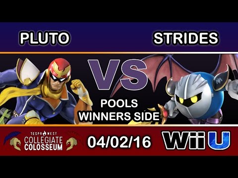 Tespa Collegiate: FAD | pluto (Captain Falcon) Vs. 2GG | Strides (Meta Knight) Pools Winners
