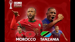 Au cœur de la CAN : match  Maroc # Tanzanie -BF1TV