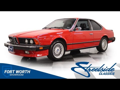 1986 BMW 635csi (CC-1807209) for sale in Ft Worth, Texas