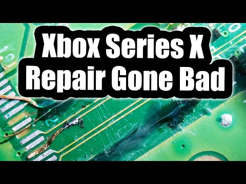 Xbox Series X messed up by Prior Repair attempt. Is it still Fixable?