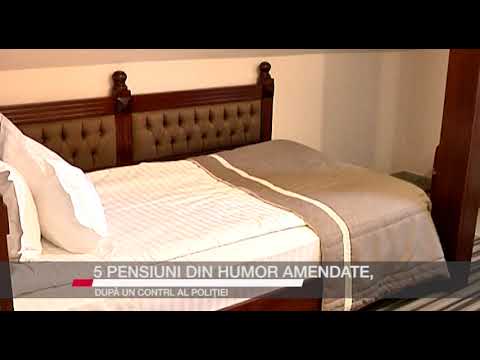 5 PENSIUNI DIN HUMOR AMENDATE, DUPA UN CONTROL AL POLITIEI