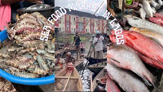 MARKET VLOG || THE BIGGEST SEAFOOD MARKET IN LAGOS | MAKOKO MARKET