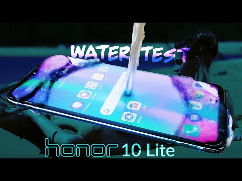 Honor 10 Lite WATER TEST 🧜🏼‍♀️💦  No Surprise Waterproof level here👌🏼?