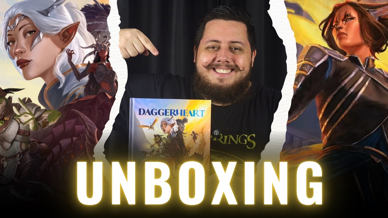 DAGGERHEART: Vale a pena investir no novo RPG da Critical Role? | Unboxing