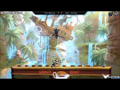 GCS017 - Dire Warning (Vraxx) Vs. VexX | Antipop (Bodvar, Vraxx) - Winners Bracket - Brawlhalla