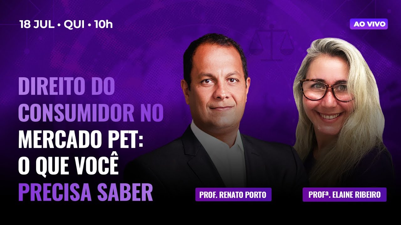 Papo de Consumidor #16 —  DIREITO DO CONSUMIDOR NO MERCADO PET - Com ELAINE RIBEIRO