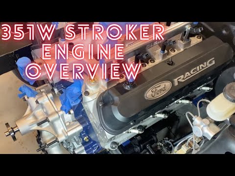 408W engine overview 351W based