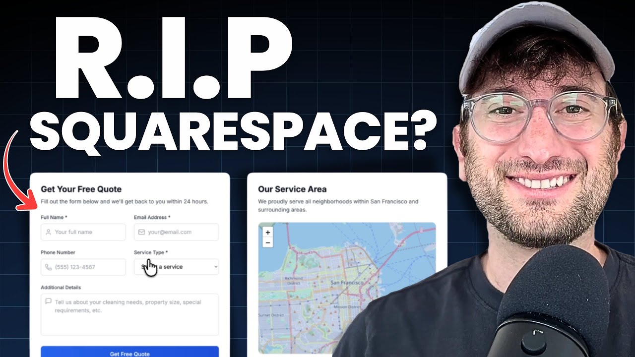 This NEW AI website builder could dethrone Squarespace (MUST see)