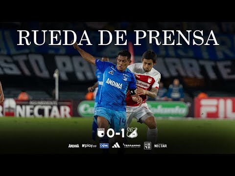 Rueda de prensa: Millonarios FC vs Santa Fe🔵🎙