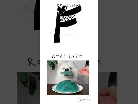 REAL LIFE VS ORIGINAL | Alphabet Lore SOUNDS #3