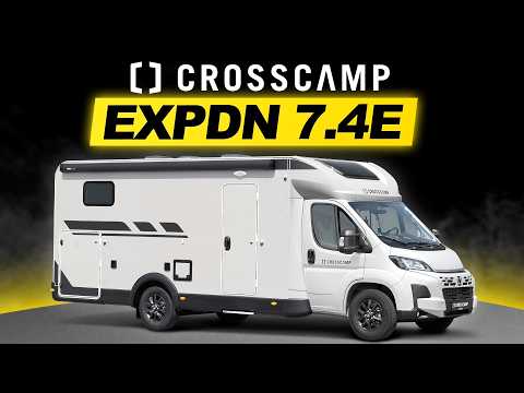 Semi-integrated motorhome for €61,499? Crosscamp EXPDN 7.4E | New products for 2025/2026