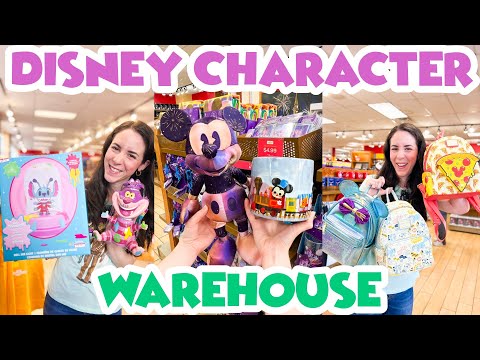 DISNEY CHARACTER WAREHOUSE Merch Update May 2024 | Vineland Ave | Disney Parks Outlet Store