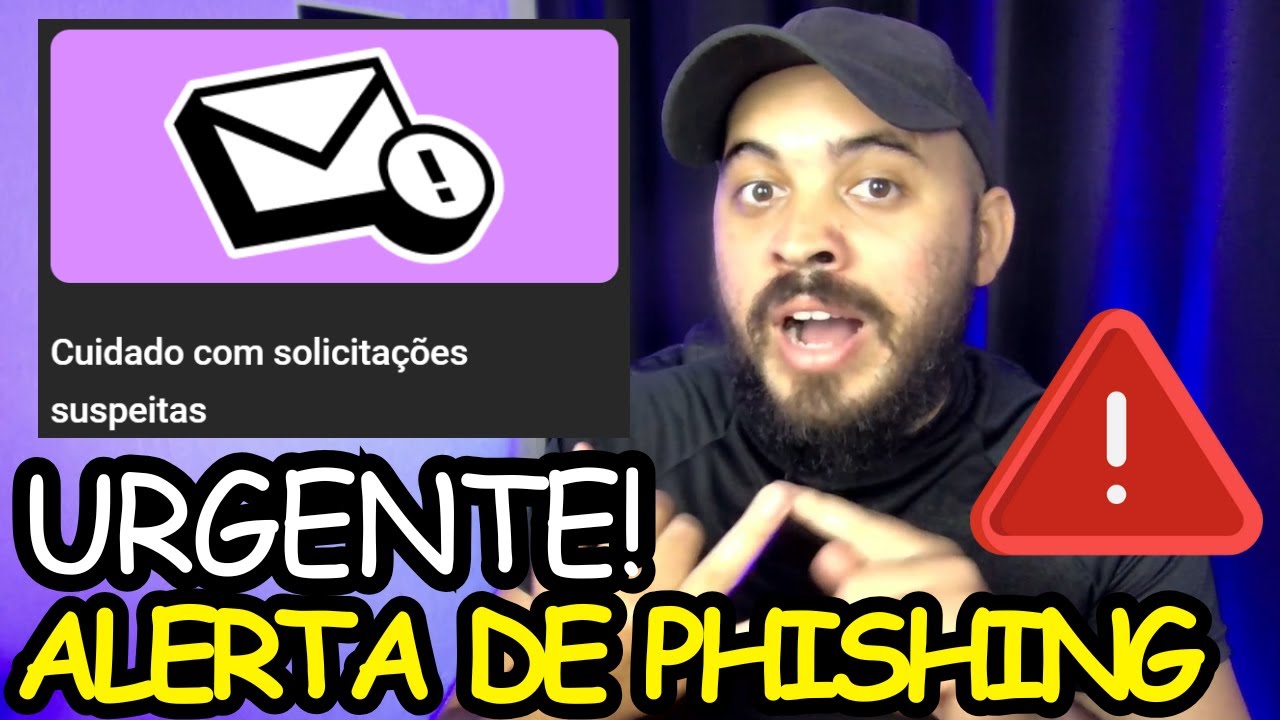 ALERTA DE PHISHING! Você pode perder seu canal AGORA! O YouTube emitiu um alerta URGENTE!