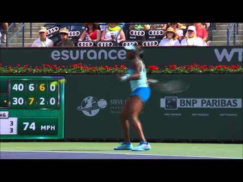 2015 Tuesday Women's Indian Wells Highlights