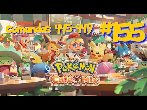 Playthrough Pokémon Cafe Mix ☕️ (Nintendo Switch) | Parte 155 | Comandas 445-449