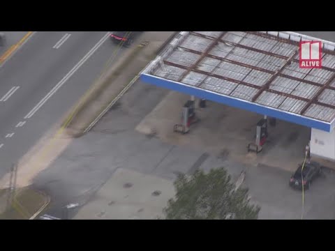 1 shot at Fayetteville gas station