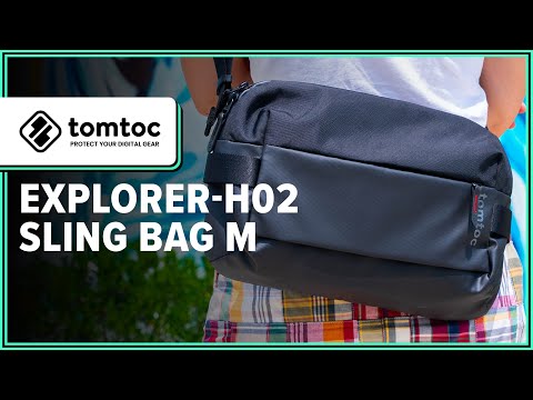tomtoc Explorer-H02 Sling Bag M Review (2 Weeks of Use)
