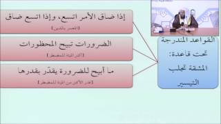 صورة 33ما أبيح للضرورة يقدر بقدرها - أيمن الحبشي - التأهيل الفقهي