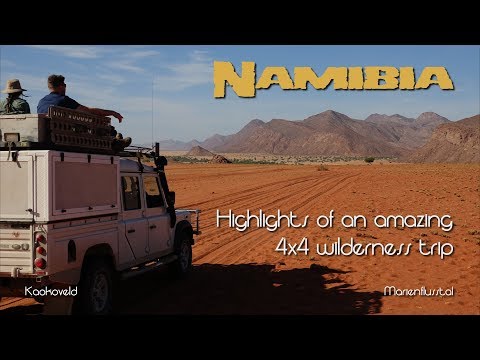 Namibia in 4K - Kaokoveld 4x4 in 3 minutes