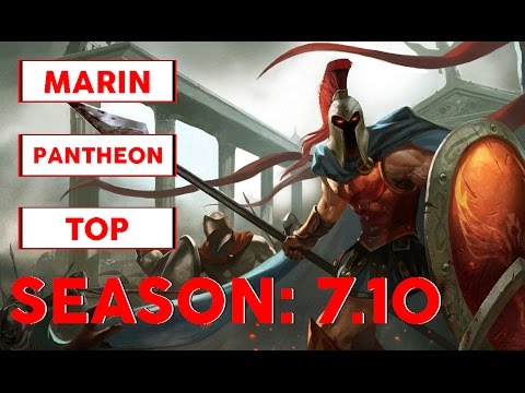 Afreeca Freecs MaRin Play Pantheon Top Challenger Korean Pro Replay