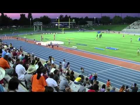 Central Section T&F Valley Masters 2012 Girls 4X400 Relay Heat 1 & 2