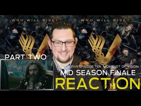 Vikings 5x10 Mid Season Finale 'Moments of Vision' REACTION Part Two