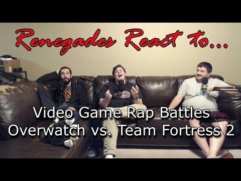 Renegades React to... Video Game Rap Battles - Overwatch vs. Team Fortress 2