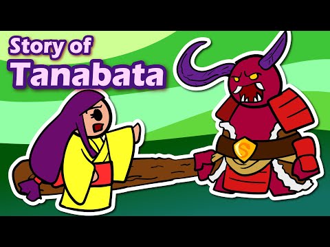 Japanese Folktale: A Tale of Star-Crossed Lovers + Demon (Origin of Tanabata Festival)