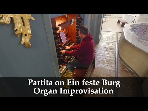 Partita on Ein feste Burg | Organ Improvisation | VU St John's Church