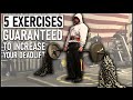 5 Exercises That Will Increase Your Deadlift ( GUARANTEED )