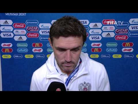 Yuri Zhirkov Post-Match Interview - Match 5: Russia v Portugal - FIFA Confederations Cup 2017