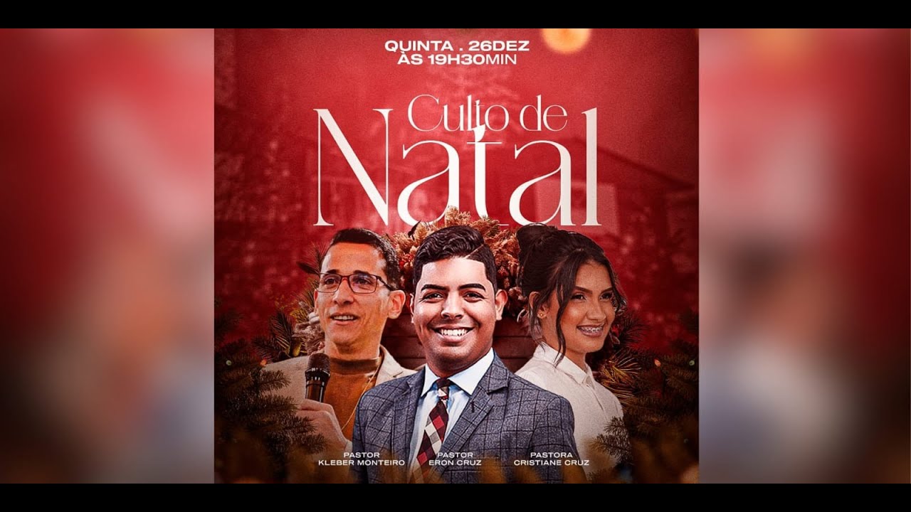 Templo da Adoração - Culto de Natal - Com Pr. Eron Cruz