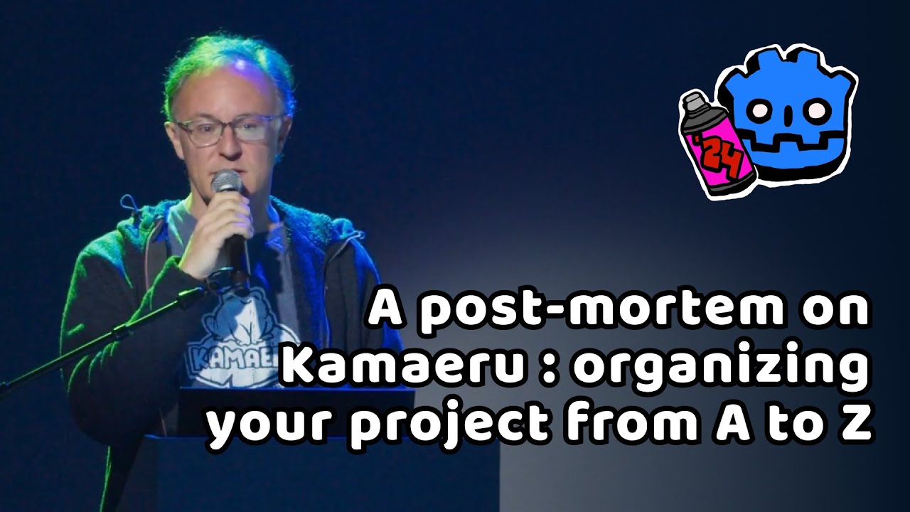 A post-mortem on Kamaeru : organizing your project from A to Z – A. Condomines –GodotCon 2024