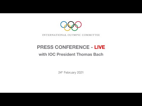 Press Conference with IOC President - 25.02.2021