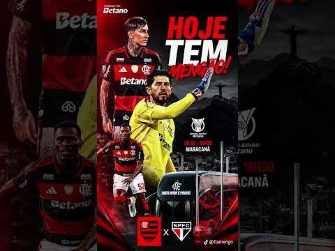🔴⚫ HOJE TEM FLAMENGO! O MARACANÃ VAI TREMER! #flamengo #mengaomalvadao