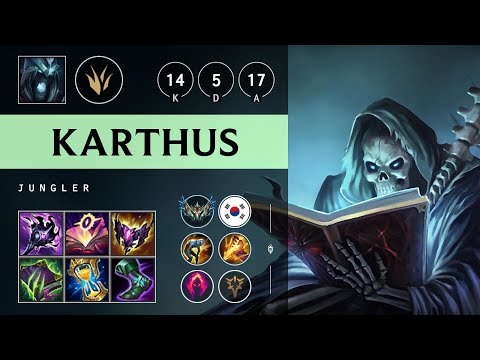 Karthus Jungle vs Kayn - KR Challenger Patch 25.11