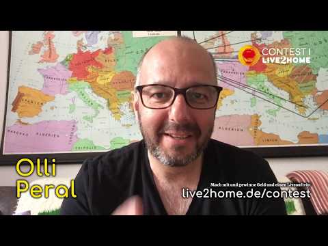 Olli Peral – Grußwort zum live2home.de Contest I