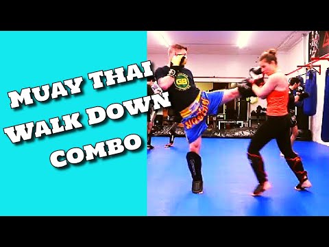Liver Kick Set Up - Walk Down Muay Thai Combo