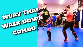 Liver Kick Set Up - Walk Down Muay Thai Combo