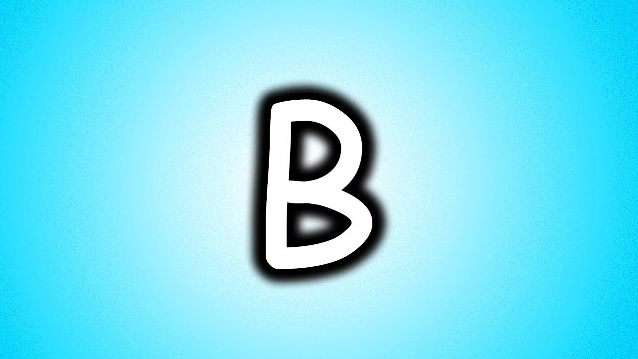 If I say a word with letter B in it, the video ends