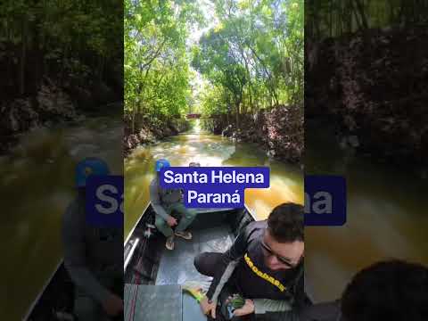 Santa Helena - PR #fishing #caiaque #pescaria #barcopesqueiro #pesca