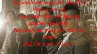 The Last Goodnight-  Push Me Away (WITH LYRICS)