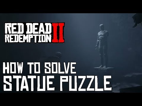 Red Dead Redemption 2 HOW TO SOLVE THE STRANGE STATUE PUZZLE